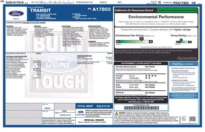 2023 Ford Transit Cargo Van Base