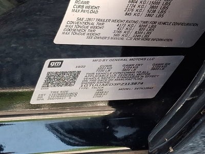 2023 GMC Sierra 1500 Pro