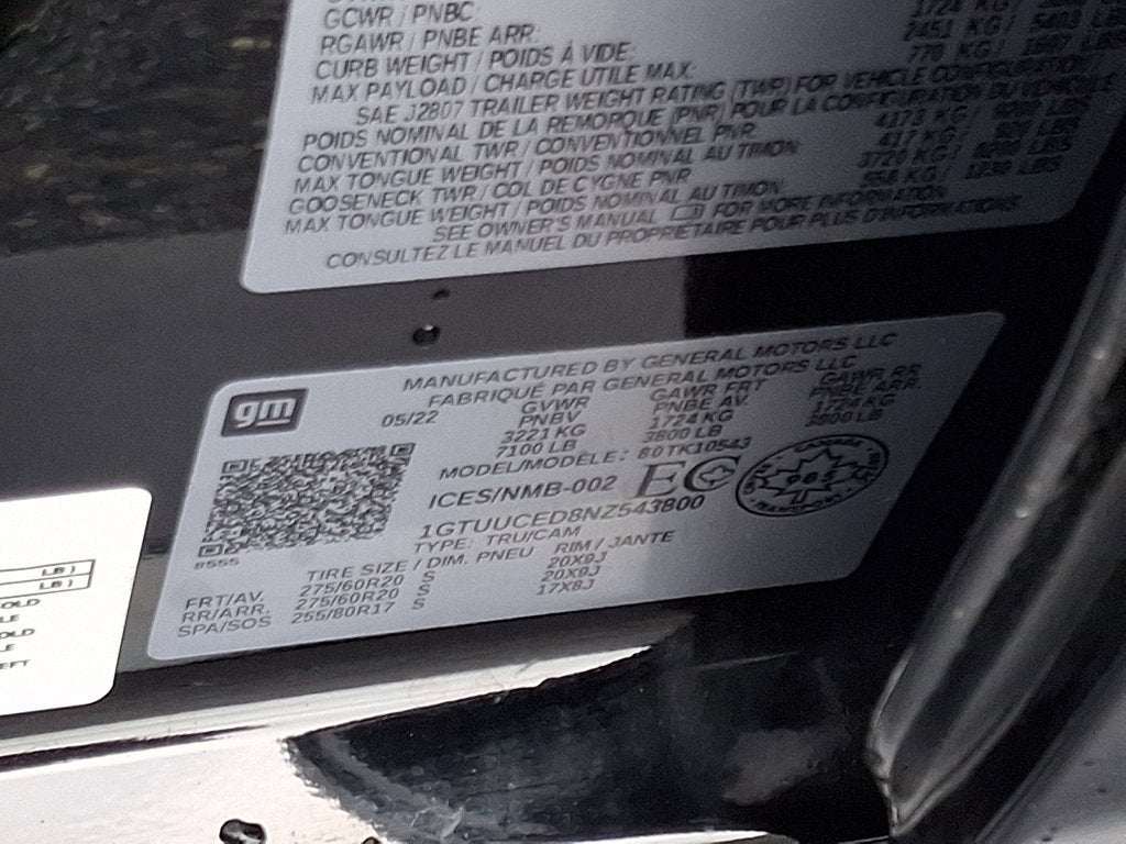 2022 GMC Sierra 1500 Elevation