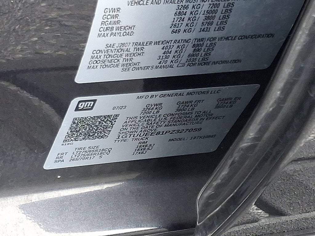 2023 GMC Sierra 1500 AT4