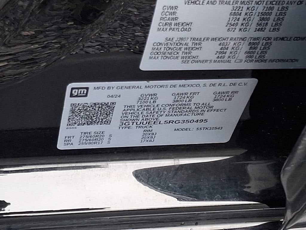 2024 GMC Sierra 1500 AT4