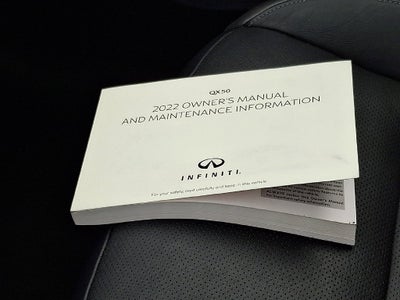 2022 INFINITI QX50 LUXE