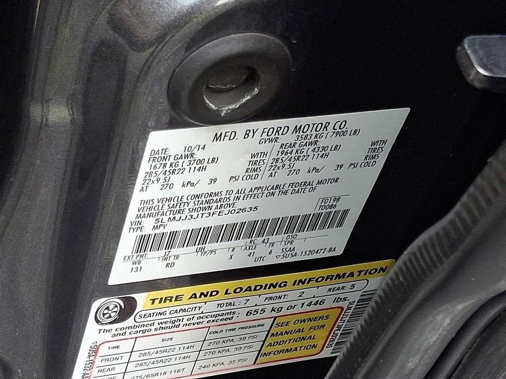 2015 Lincoln Navigator L Base