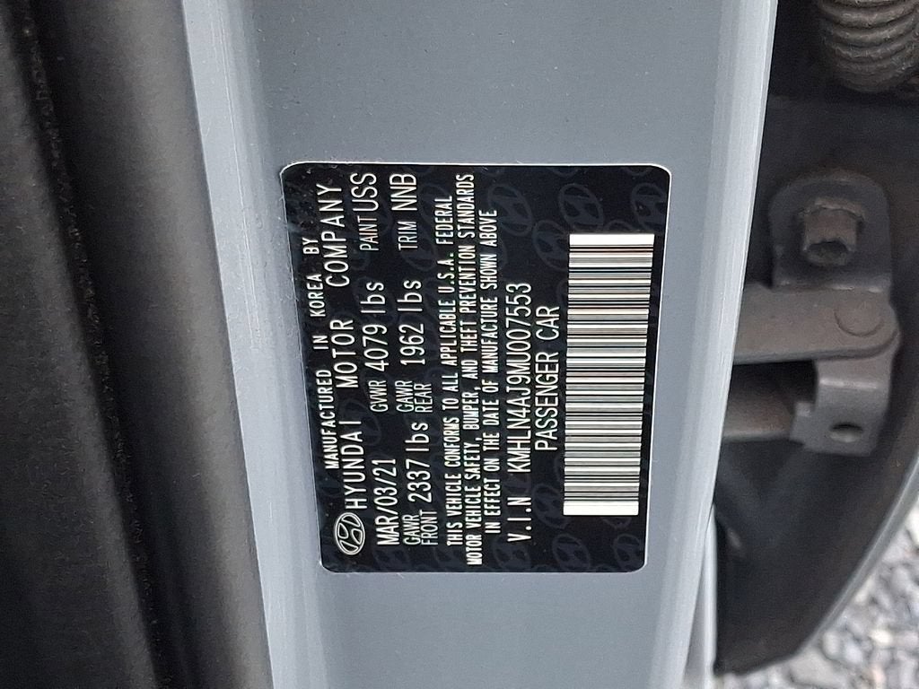2021 Hyundai Elantra Hybrid Limited