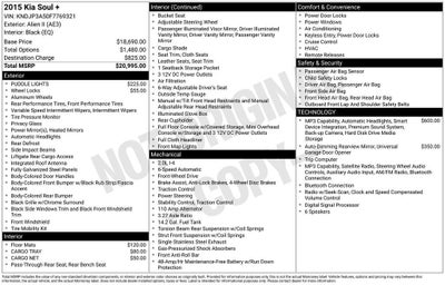 2015 Kia Soul +