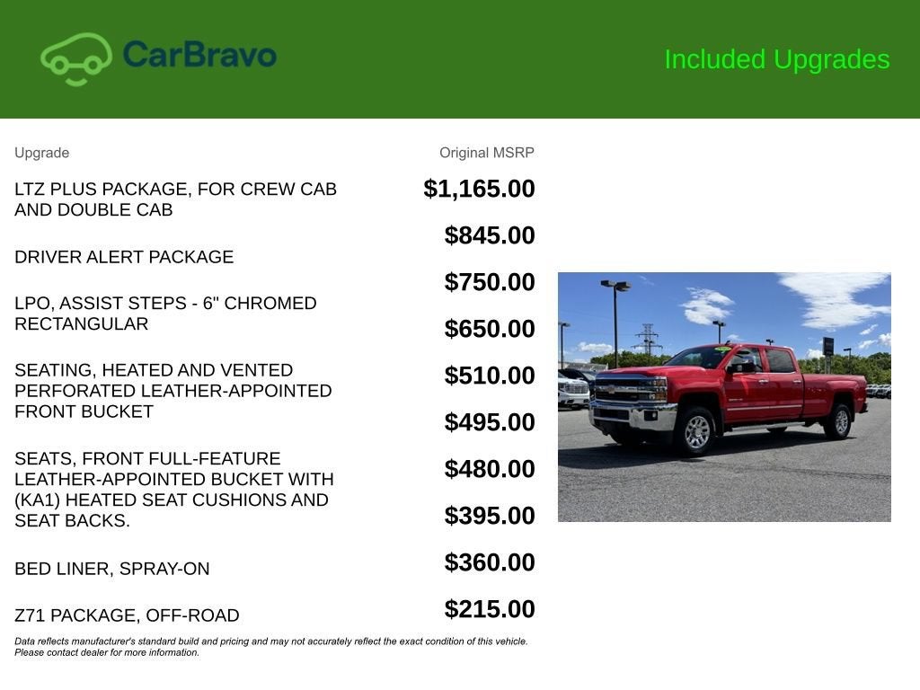 2017 Chevrolet Silverado 3500 HD LTZ