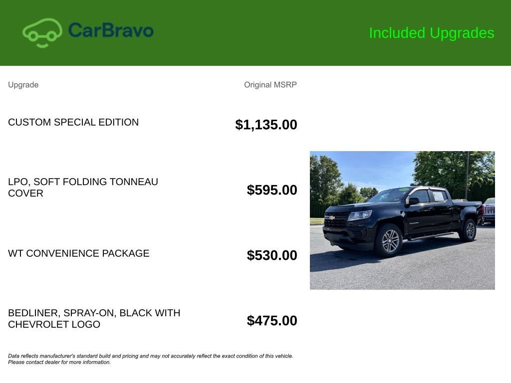 2021 Chevrolet Colorado WT