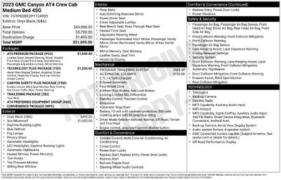 2023 GMC Canyon 4WD AT4