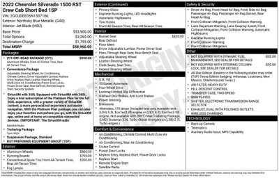 2022 Chevrolet Silverado 1500 RST