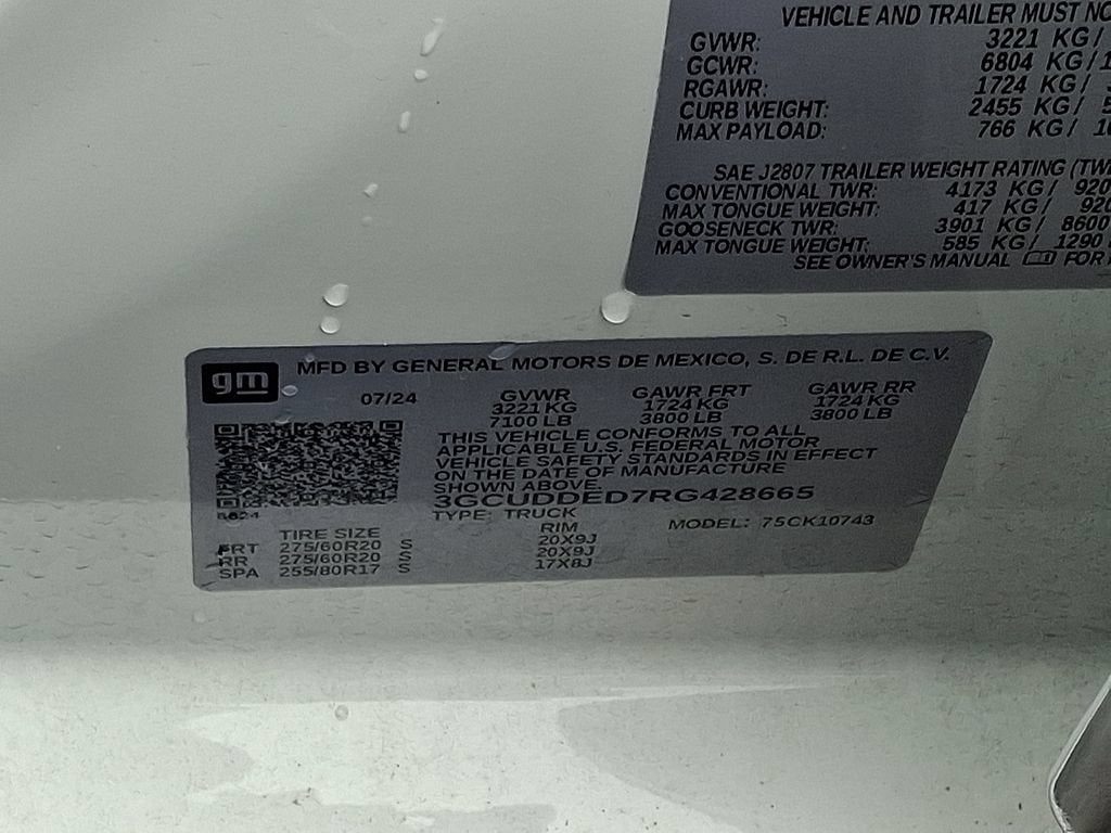 2024 Chevrolet Silverado 1500 LT