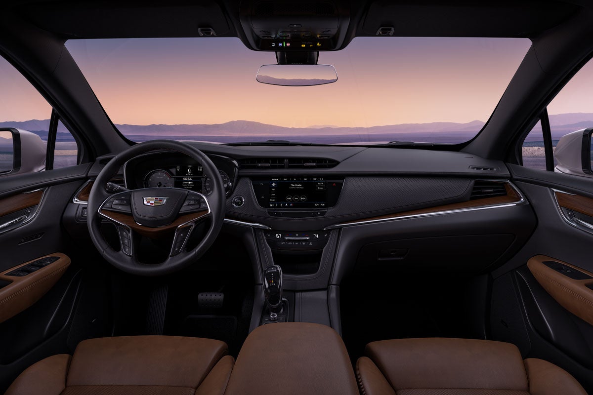 The Luxurious Interior Dashboard in The 2026 Cadillac XT5