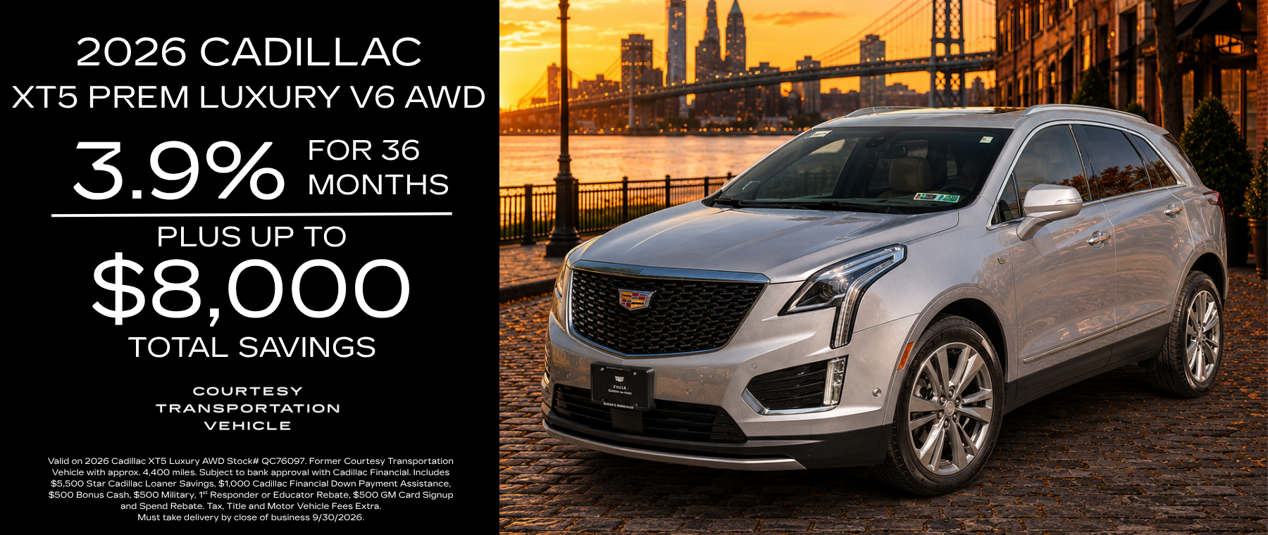 XT5 Loaner Special