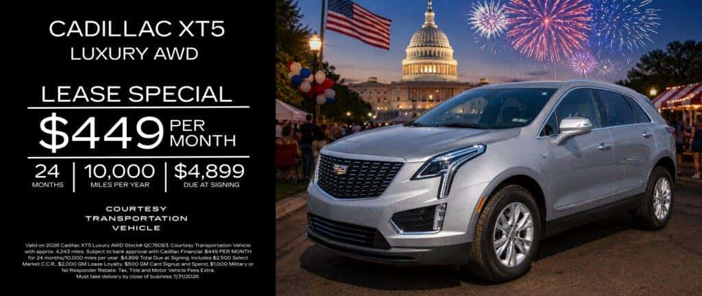 XT5 Loaner Lease Special