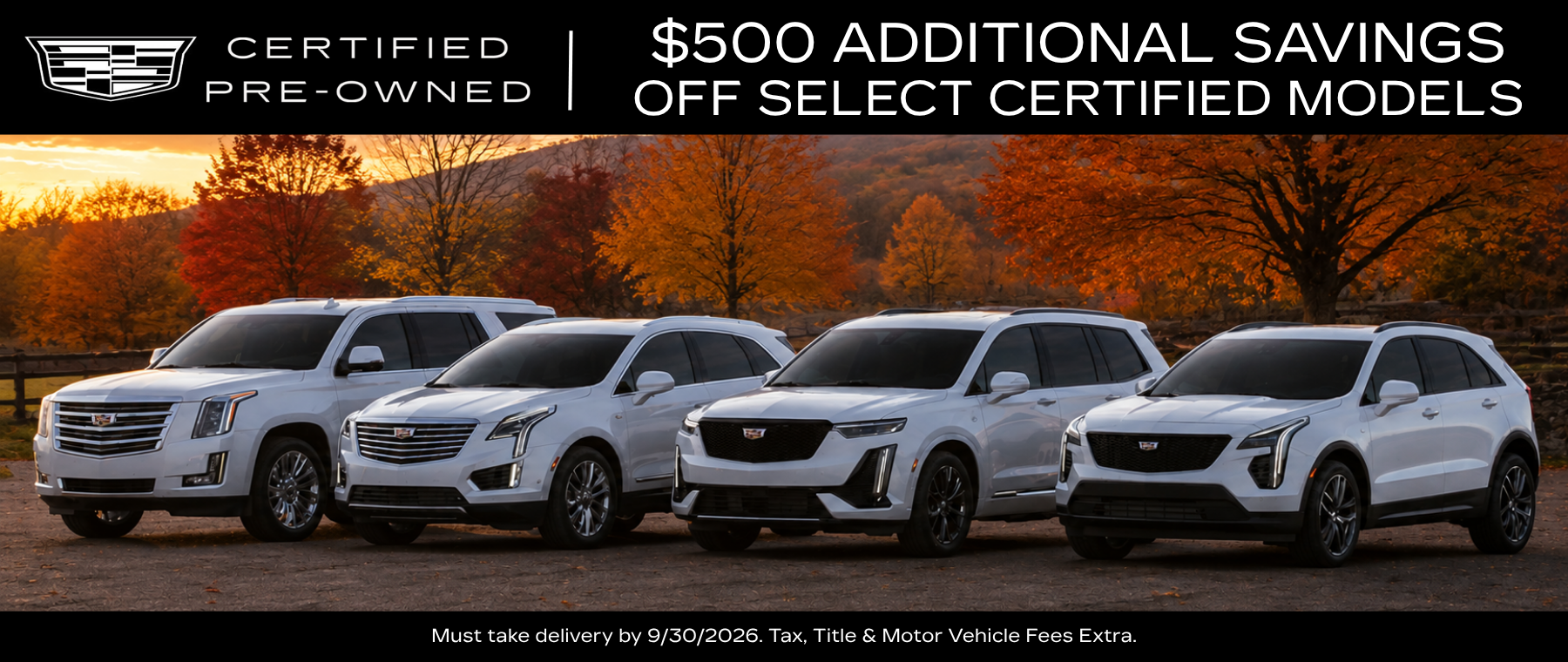 Cadillac Certified Pre-Owned Offer